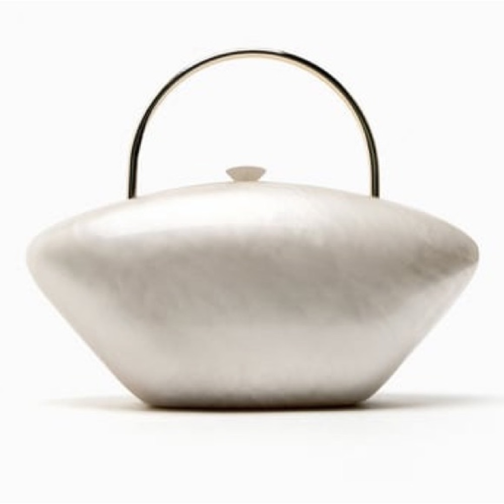 Brand New Zara Pearl Clutch